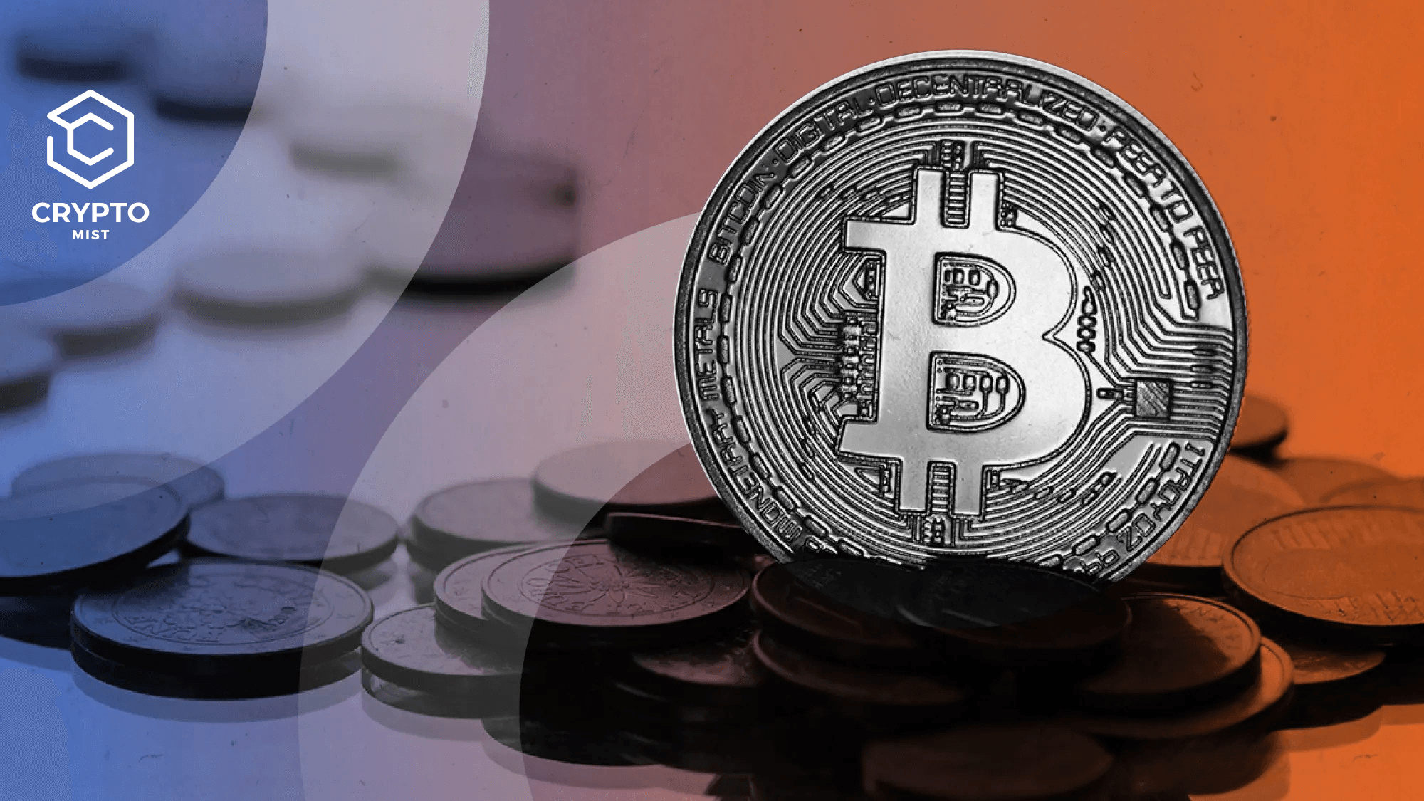 Illustration von Elon Musk und Bitcoin