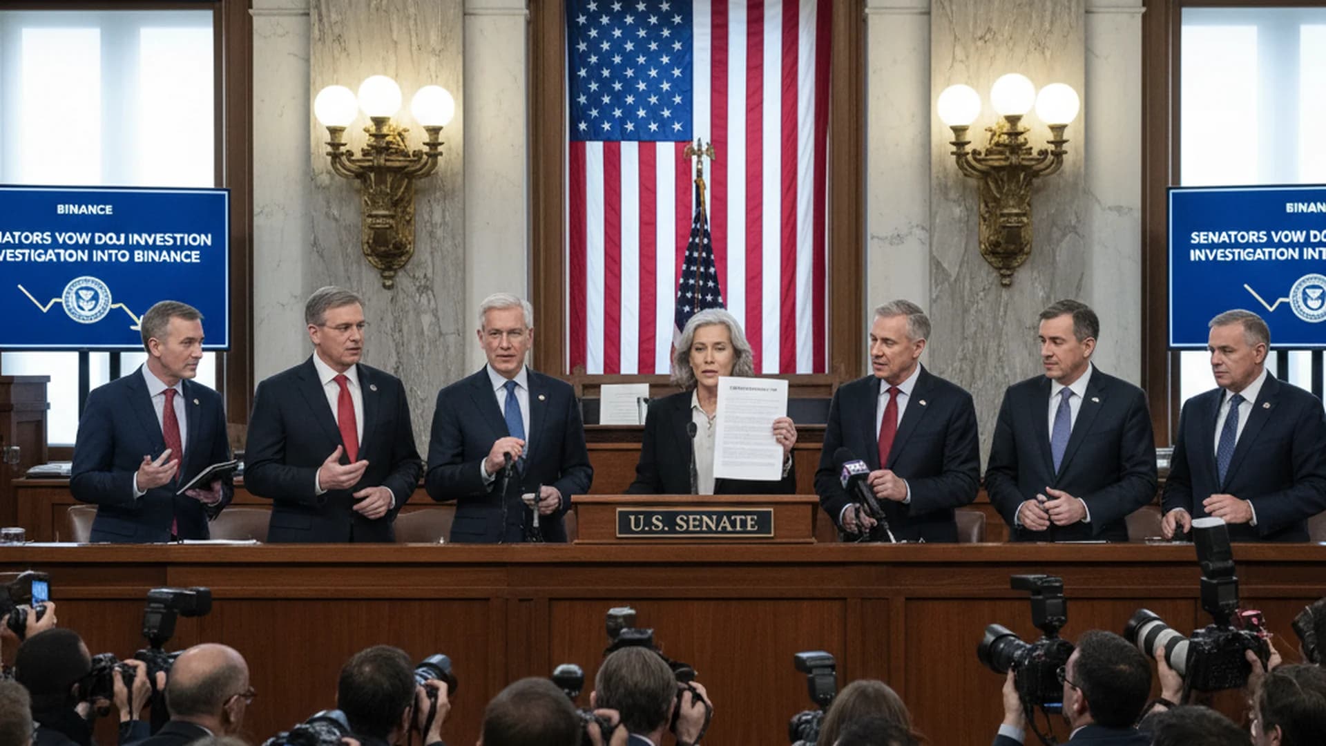 Demokraten wollen DOJ-Ermittlungen gegen Binance beaufsichtigen